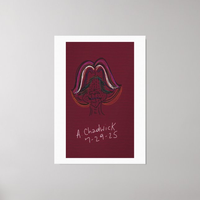 Lienzo Unique Original Animation Stretched Canvas (Anverso)