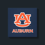 Lienzo Universidad Auburn | AU Auburn<br><div class="desc">¡Toma tu equipo oficial de la Universidad de Auburn aquí! Personaliza tu propia mercancía de Auburn en Zazzle.com! Representar tu espíritu escolar personalizando estos productos con tu año de clase, nombre, club o deporte. Este equipo de Auburn es un gran regalo para los estudiantes o ex alumnos graduados que buscan...</div>