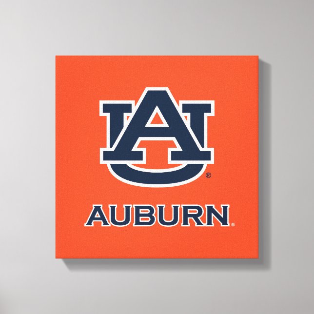 Lienzo Universidad Auburn | AU Auburn (Anverso)
