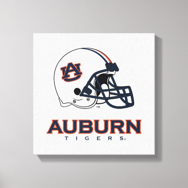 Lienzo Universidad Auburn | Auburn Football (Anverso)