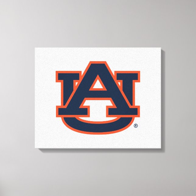Lienzo Universidad Auburn | Logo de Auburn UA (Anverso)
