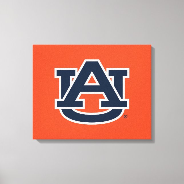 Lienzo Universidad Auburn | Logo de Auburn UA (Anverso)