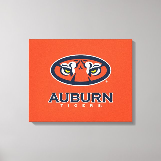 Lienzo Universidad Auburn | Tigres de Burro (Anverso)