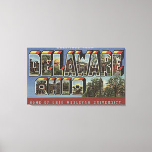 Lienzo Universidad metodista - escenas grandes de la