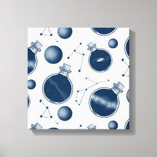 Lienzo Universo en una botella