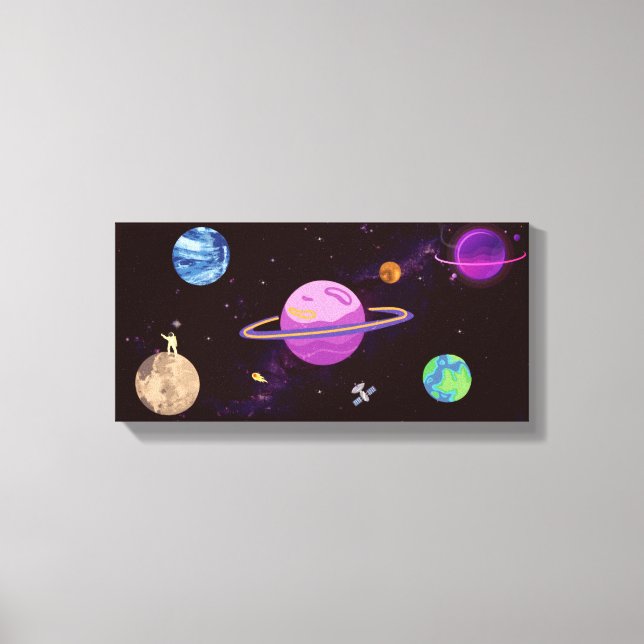 Lienzo Universo moderno de Guay (Anverso)