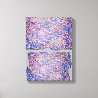 Lienzo Unstructured Grace Abstract Movement Art