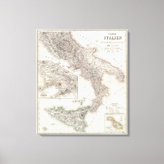 Lienzo Unter Italien, beider Sicilien - Región de Nápoles
