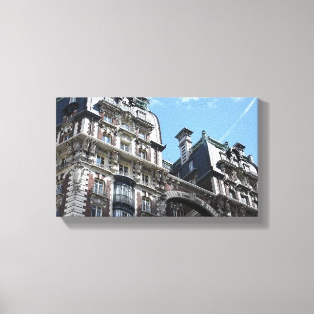 Lienzo Upper West Side Apartment Building New York City (Anverso)