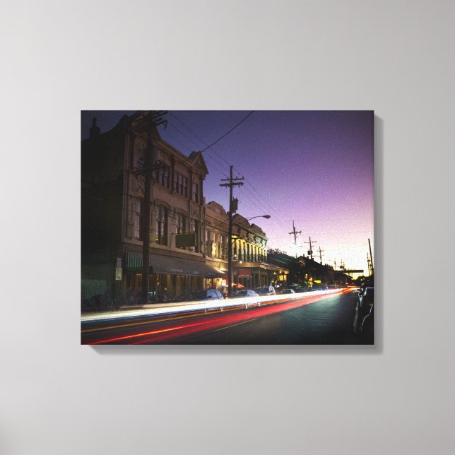 Lienzo uptown New Orleans Sunset Canvas (Anverso)