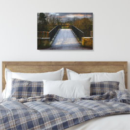 Lienzo Urban Frosty Footbridge, Bradford