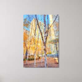 Lienzo Urbano de otoño