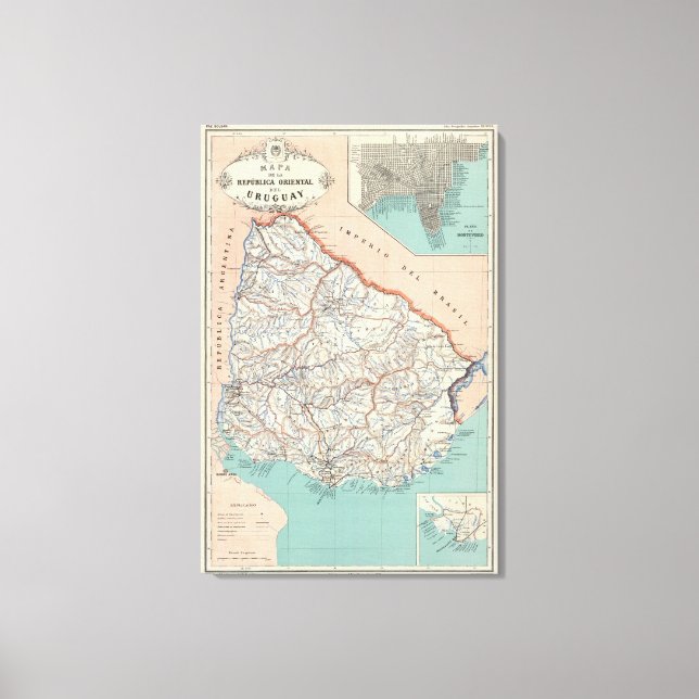 Lienzo Uruguay (Anverso)