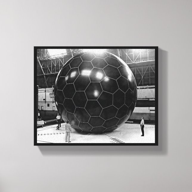 Lienzo USAF Vehículo de órbita OV1-8 Satélite (Anverso)