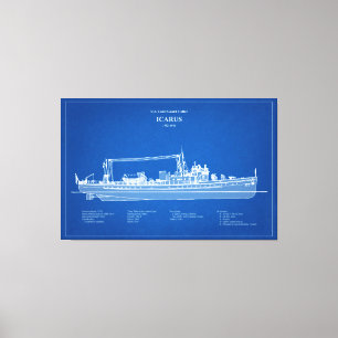Lienzo USCG Cutter Icarus wpc-110 - ABD