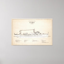 Lienzo USCG Cutter Icarus wpc-110 - SBD