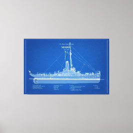Lienzo USCG Cutter Modoc wpg-46 - ABD