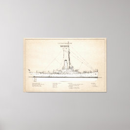 Lienzo USCG Cutter Modoc wpg-46 - SBD