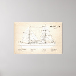 Lienzo USCG Cutter Northland wpg-49 - SBD