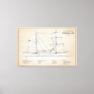 Lienzo USCG Cutter Northland wpg-49 - SBD