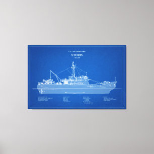Lienzo USCG Cutter Storis wmec-38 - ABD