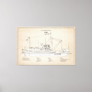 Lienzo USCG Tender Fir wlm-212 - SBD