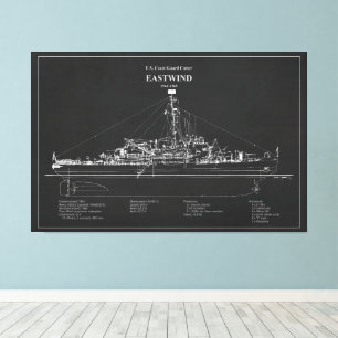Lienzo USCGC Eastwind wagb-279 - PD