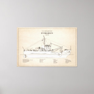 Lienzo USCGT Evergreen wlb-295 - SBD