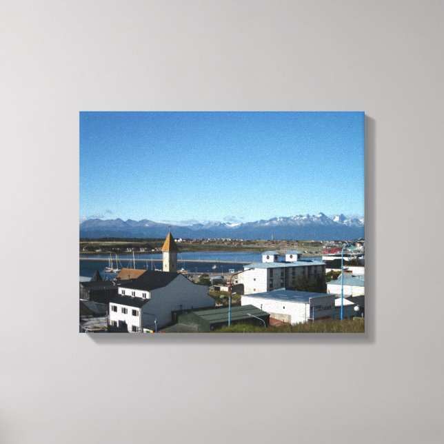 Lienzo Ushuaia (Anverso)