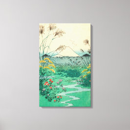 Lienzo Utagawa Hiroshige - Llanura de Otsuki en la provin