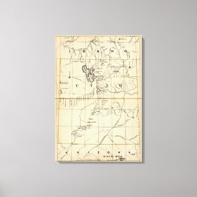 Lienzo Utah (Anverso)