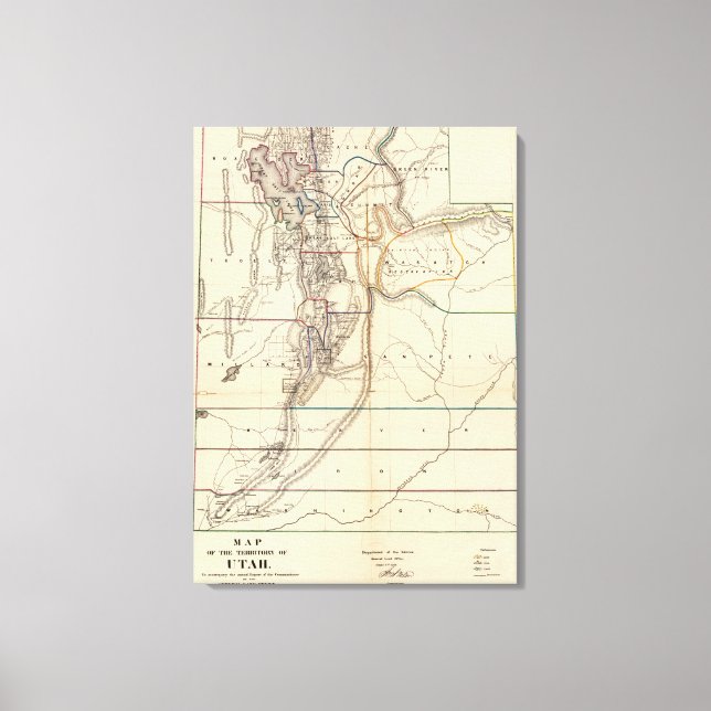 Lienzo Utah 3 (Anverso)