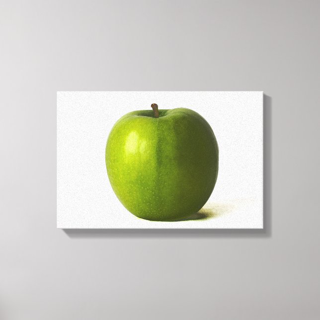 Lienzo Vaca 16,50x11 (41,25x27,5cm) de Apple verde (Anverso)