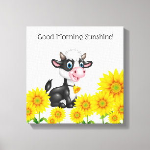 Lienzo Vaca canvas Wall Art-Country