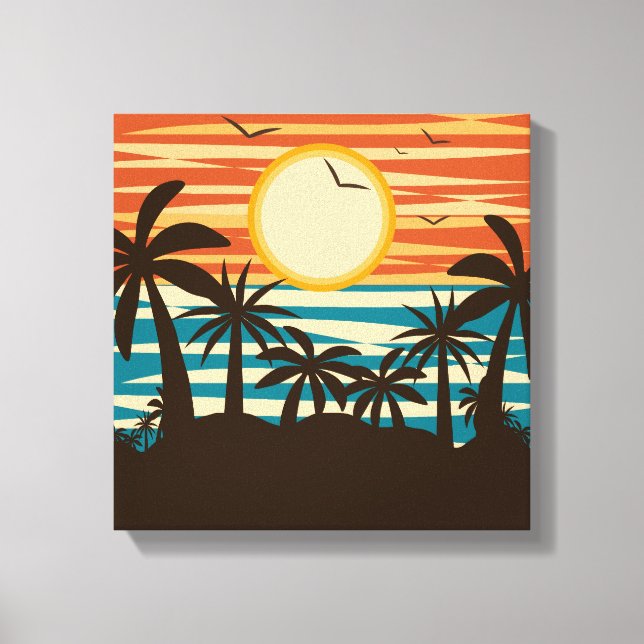 LIENZO VACACIONES DE PLAYA (Anverso)