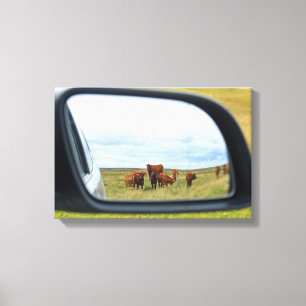 Lienzo Vacas en el espejo