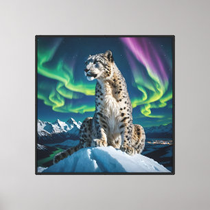 Lienzo “Vagabundo del cielo del norte” – Retrato de leopa