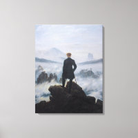 Vagador por encima del mar de niebla