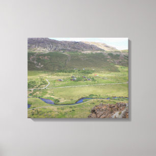 Lienzo Valle de Islandia