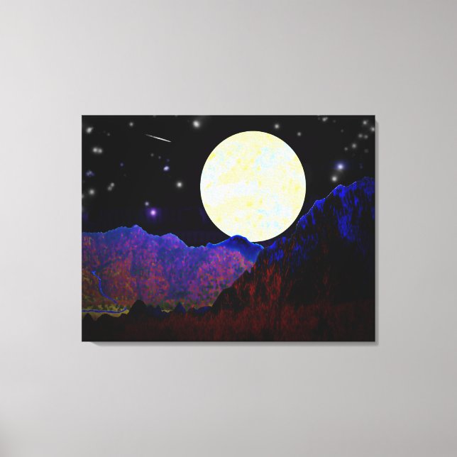 Lienzo Valle de la Luna (Anverso)