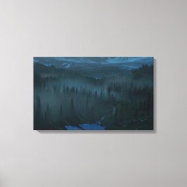 Lienzo Valle del Glaciar (Luna)