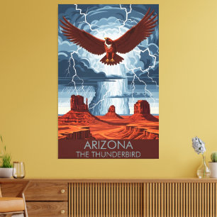 Lienzo Valle del Monumento Arizona WPA