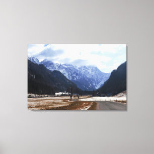 Lienzo Valle Logar de Eslovenia