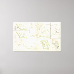 Lienzo Valverde, Shiloh, pie Craig, isla de Roanoke