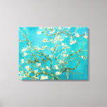 Lienzo Van Gogh Almond Blossoms<br><div class="desc">"van gogh",  vincent,  "almendras flor",  flores,  famoso,  pintura,  cosecha,  arte,  floral,  azul</div>