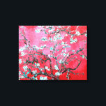 Lienzo Van Gogh Almond Blossoms azul rojo<br><div class="desc">Flores de almendras de Vincent Van Gogh alteración del color copyright 2Sweet4wordsDiseños/ PureVintage Love Consiga la belleza de la querida Florencia de Almendros de Van Gogh en los colores que concuerdan con su casa.</div>