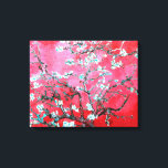 Lienzo Van Gogh Almond Blossoms azul rojo<br><div class="desc">Flores de almendras de Vincent Van Gogh alteración del color copyright 2Sweet4wordsDiseños/ PureVintage Love Consiga la belleza de la querida Florencia de Almendros de Van Gogh en los colores que concuerdan con su casa.</div>