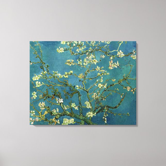 Lienzo Van Gogh Almond Blossoms En La Ropa (Anverso)