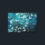 Lienzo Van Gogh Almond Blossoms Oscuro Verde azulado<br><div class="desc">"Arte intemporal, listo para la galería" Experiencia de las flores de almendras de Van Gogh en un rico verde azulado sobre lienzo. Texturado y duradero, captura la calidad de pintura del original mientras eleva cualquier interior. Vasos Van gogh Almond Blossoms, tela oscura de almendras Verde azuladas, arte Van Gogh Wall,...</div>