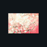 Lienzo Van Gogh Almond Blossoms Peach<br><div class="desc">Poster de flores de almendras rosadas: Adorne sus paredes con la belleza encantadora de las flores de almendras de Vincent Van Gogh en nuestro Poster de flores de almendras rosadas y rosadas. El arte clásico adquiere una nueva dimensión con un telón de fondo de suaves tonos de melocotón rosa y...</div>